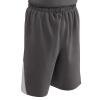 Champro Standard Pro Plus Reversible Basketball Shorts, Charcoal, White, Adult 4X-Large view 1
