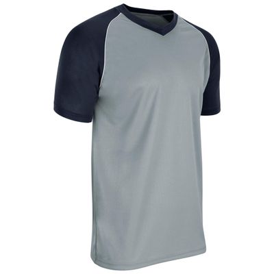 Champro Bunt Light Weight Mesh Jersey - Baseball, Soccer, Adult X-Large, Silver,Navy,White