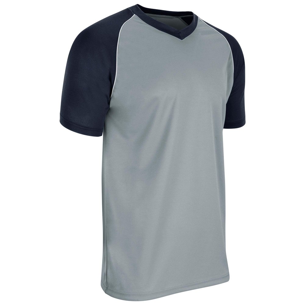Champro Bunt Light Weight Mesh Jersey - Baseball, Soccer, Adult X-Large, Silver,Navy,White