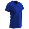 Champro Star Ladies V Neck T Shirt, Women's X-Small, Royal view 1