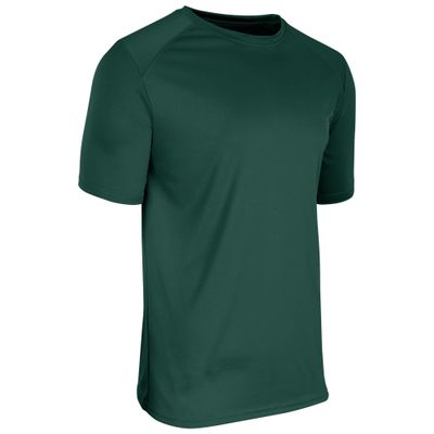 Champro Leader Polyester Crew Neck T-Shirt, Adult 3X-Large, Forest Green
