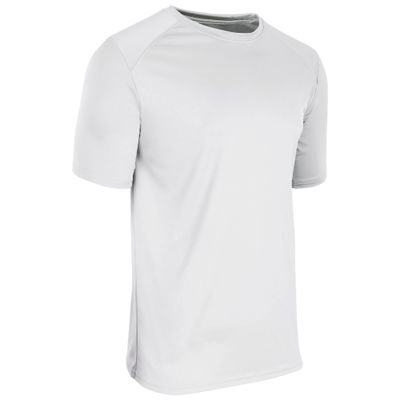Champro Leader Polyester Crew Neck T-Shirt, Adult Small, White