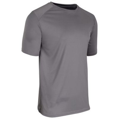 Champro Leader Polyester Crew Neck T-Shirt, Adult X-Large, Charcoal