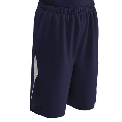 Pivot Reversible Polyester Basketball Short, Youth X-Large, Navy, White