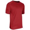 Champro Leader Polyester Crew Neck T-Shirt, Adult X-Large, Scarlet view 1
