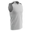 Champro Free Toss Polyester Basketball Jersey, Adult Small, White, Charcoal view 1