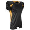 Champro Mens Huddle Stretch Polyester Dazzle Jersey, Black,Gold, Medium view 1