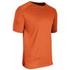 Champro Leader Polyester Crew Neck T-Shirt, Adult Small, Orange view 1