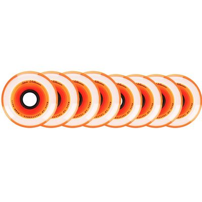 Labeda Wheels 80mm /76mm Hilo Millennium Gripper ORN Inline Indoor Roller Hockey