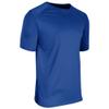 Champro Leader Polyester Crew Neck T-Shirt, Adult Small, Royal view 1