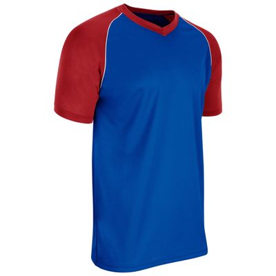 Champro Bunt Light Weight Mesh Jersey - Baseball, Soccer, Adult X-Large, Royal,Scarlet,White