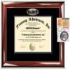 AllGiftFrames Quinnipiac University Diploma Frame Quinnipiac School Campus Photo Double Matted Degree Framing Graduation Gift Bachelor Master MBA Doctorate PHD Certificate Holder Case view 1