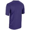 Champro Turn Two Lightweight Polyester Baseball/Softball Jersey, Youth Medium, Purple view 2