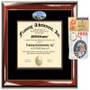 AllGiftFrames Diploma Frame Saint Mary's College of California School Campus Photo Double Matted Degree Framing Document Graduation Gift Bachelor Master MBA Doctorate PHD Certificate Holder Case view 1