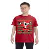 ALLNTRENDS Kids Youth T Shirt Dabbing Santa Trendy Ugly Xmas Tee Cool (L, Red) view 1