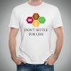 UGP Campus Apparel Don't Settle for Less Basic Cotton T-Shirt - 3X-Large - White view 4