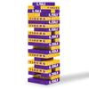 Wild Sports NCAA LSU Tigers Table Top Stackers 3" x 1" x .5", Team Color view 1
