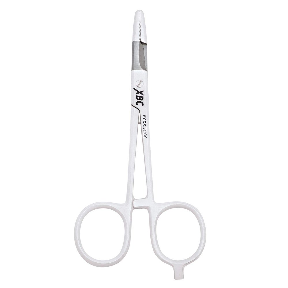 Dr. Slick Scissor Clamp, 5", White, Straight (NEW)
