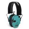 Walker's Razor Slim GWP-RSEM-LTL Electronic Muff Light Teal, 2 'AAA' Batteries view 1