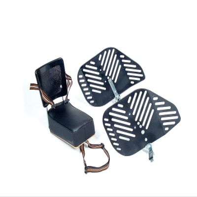 Cicli Bonin Unisex Child Amico Frame Attachment Seats - Anthracite/Green, One Size