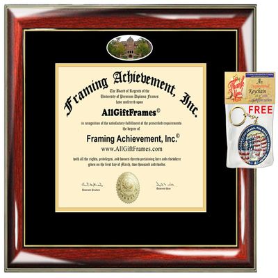 AllGiftFrames University of Colorado Boulder Diploma Frame UC Boulder School Campus Photo Double Matted Degree Framing Graduation Gift Bachelor Master MBA Doctorate PHD Certificate Holder Case