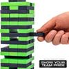 Wild Sports NFL Carolina Panthers Table Top Stackers 3" x 1" x .5", Team Color view 2
