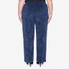 Alfred Dunner Women's Classics Corduroy Pull-On Proportioned Medium Pant - Plus Size, Navy, 20 Plus view 4