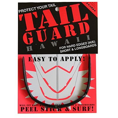 SurfCo - Surfboard Tail Guard Single Kit in Black