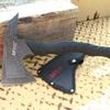 MTECH USA MT-AXE13T Axe, Stonewashed Blade, Black Handle, 14.5" Overall view 2