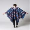 Bakerdani Women's Print Wool Pashmina Shawl Blanket Cape Poncho Sweater view 4
