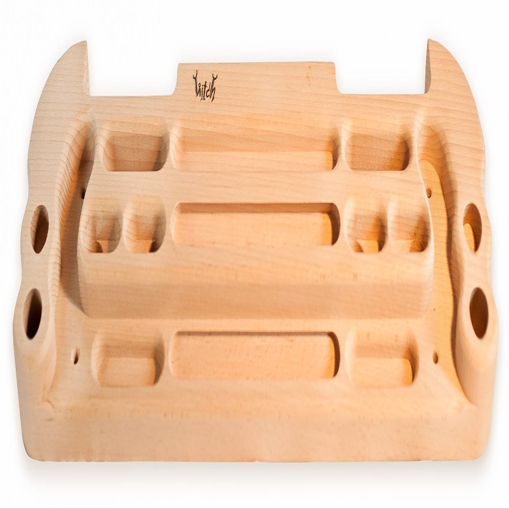 Witchholds Witchboard Hard - Fingerboard Hard - Training Board and hangboard for Climbing Training