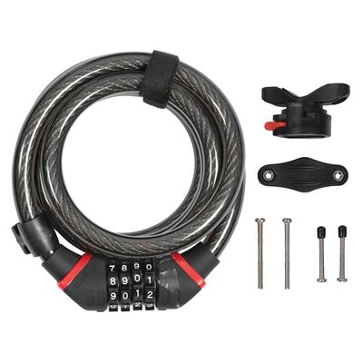 ZEFAL Unisex's K-Traz C8 Code Lock, Black, 185 cm