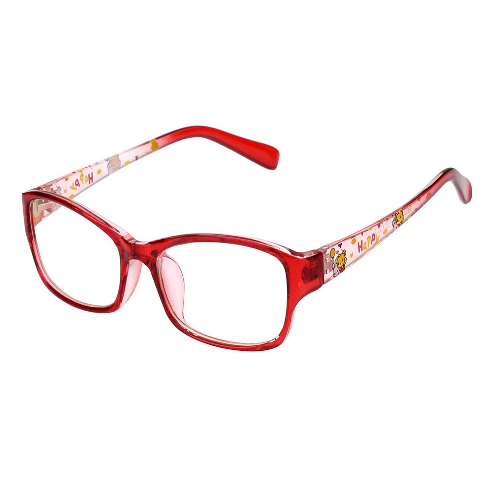 Agstum Kids Classic Glasses Rectangle Optical Frame Girls Boys Clear Lens