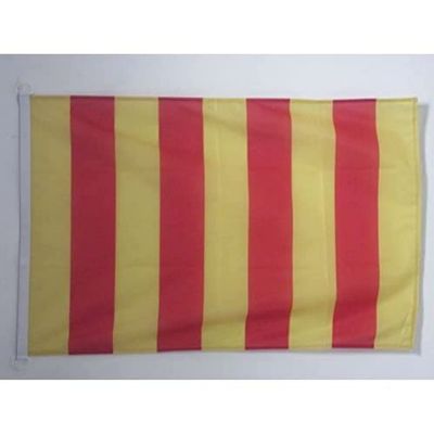 French Province of Provence NAUTICAL Flag 18'' x 12'' - County of Provence - France flags 30 x 45 cm - Banner 12x18 in for boat - AZ FLAG
