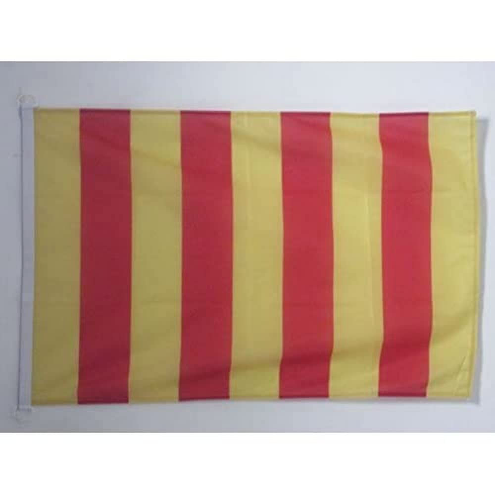 French Province of Provence NAUTICAL Flag 18'' x 12'' - County of Provence - France flags 30 x 45 cm - Banner 12x18 in for boat - AZ FLAG