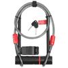 ZEFAL 4922B K-TRAZ U11 & Cable U-Lock, Black, 115 x 230 mm view 1