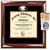 AllGiftFrames Bucknell University Diploma Frame School Campus Photo Custom Double Mat Degree Framing Document Graduation Gift Bachelor Master MBA Doctorate PHD Certificate Holder Case view 1