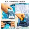 Kanu Surf Little Boys Jetstream Quick Dry Beach Swim Trunk, Echelon Navy, Large (7) view 3