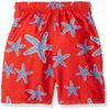 Kanu Surf Boys' Marine Quick Dry UPF 50+ Beach Swim Trunk, Starfish Red, 5/6 view 2