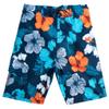 Kanu Surf Toddler Boys Horizon Quick Dry Beach Swim Trunk, Hangout Navy/Orange, 2T view 1
