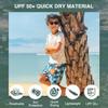 Kanu Surf Toddler Boys Horizon Quick Dry Beach Swim Trunk, Hangout Navy/Orange, 2T view 2