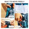 Kanu Surf Toddler Boys Horizon Quick Dry Beach Swim Trunk, Hangout Navy/Orange, 2T view 3