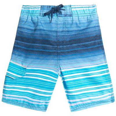 Kanu Surf Toddler Boys Oahu Quick Dry Beach Swim Trunk, Haywire Navy, 4T