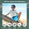 Kanu Surf Toddler Boys Oahu Quick Dry Beach Swim Trunk, Haywire Navy, 4T view 2