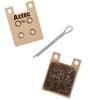 Aztec Sintered disc Brake Pads for Shimano Flat Mount Callipers view 1