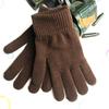 Geicyjiecy Mellons Winter Magic Gloves Warm Strecty Knit Gloves For Men Women, Coffee, One Size view 2