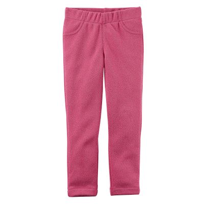 Carter's Baby Girls' Baby Girls Glitter Knit Pants Pink 12 Months