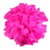 ICObuty Plastic Cheerleader Cheerleading Pom Pom 6 inch 1 Pair (Shocking hot Pink) view 1