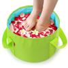 MansWill 15L Portable Folding Basin Multi-Functional Travel Face & Foot Washing Bucket Tank Outdoor Durable Waterproof Camping Fishing Home Water Storage Vegetable Cleaning Container Case Bag view 4