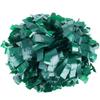 ICObuty Plastic Cheerleader Cheerleading Pom Pom 6 inch 1 Pair (Forest Green) view 1
